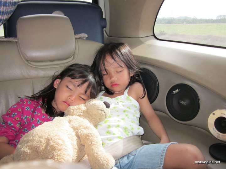 Tasha and Zaria sleeping